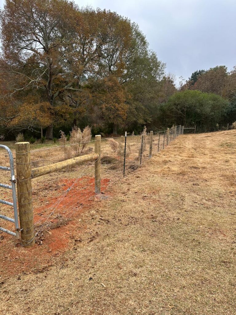 livestock fencing installed by Francis Brothers LLC