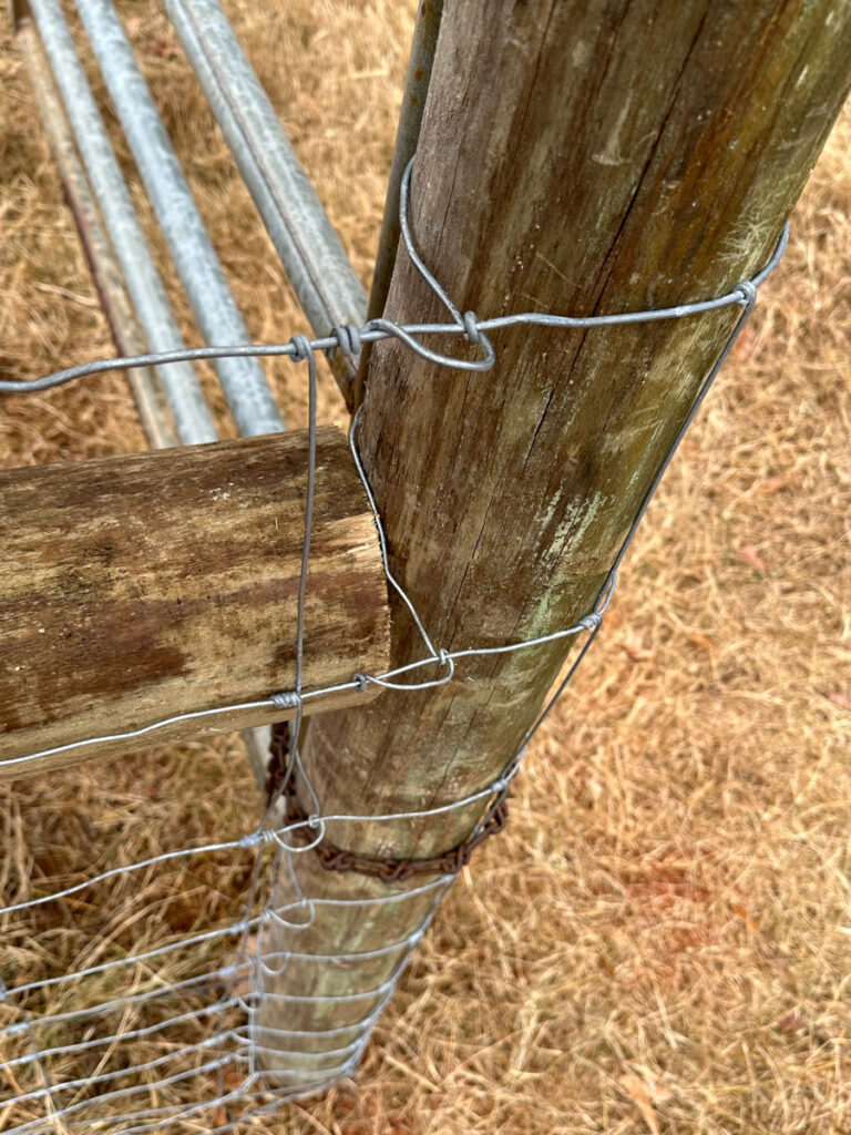 high tensile field fence installed by francis brothers