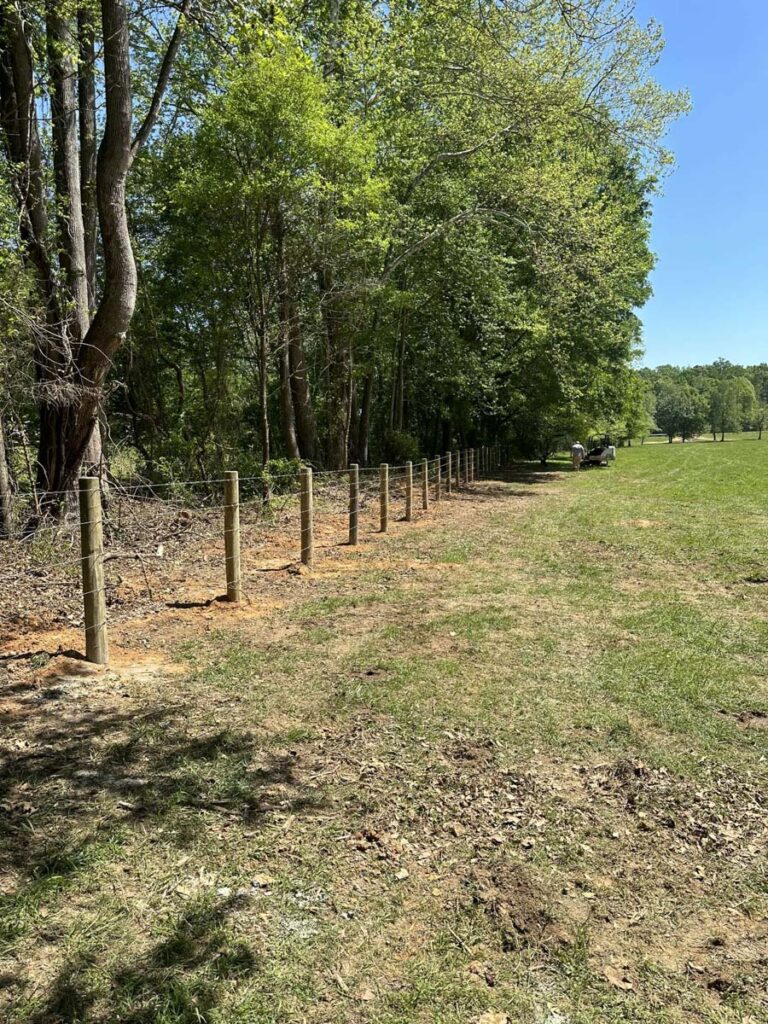 fence installed by the team with Francis Brothers LLC